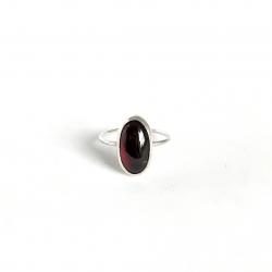 925 Silber, mit Granat
